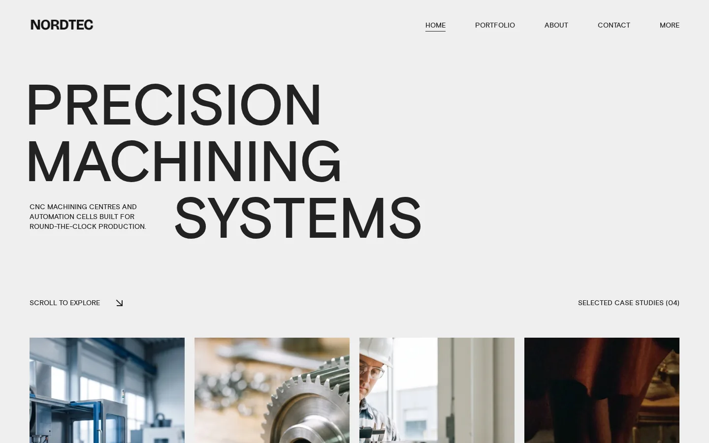 Editorial grid — Nordtec